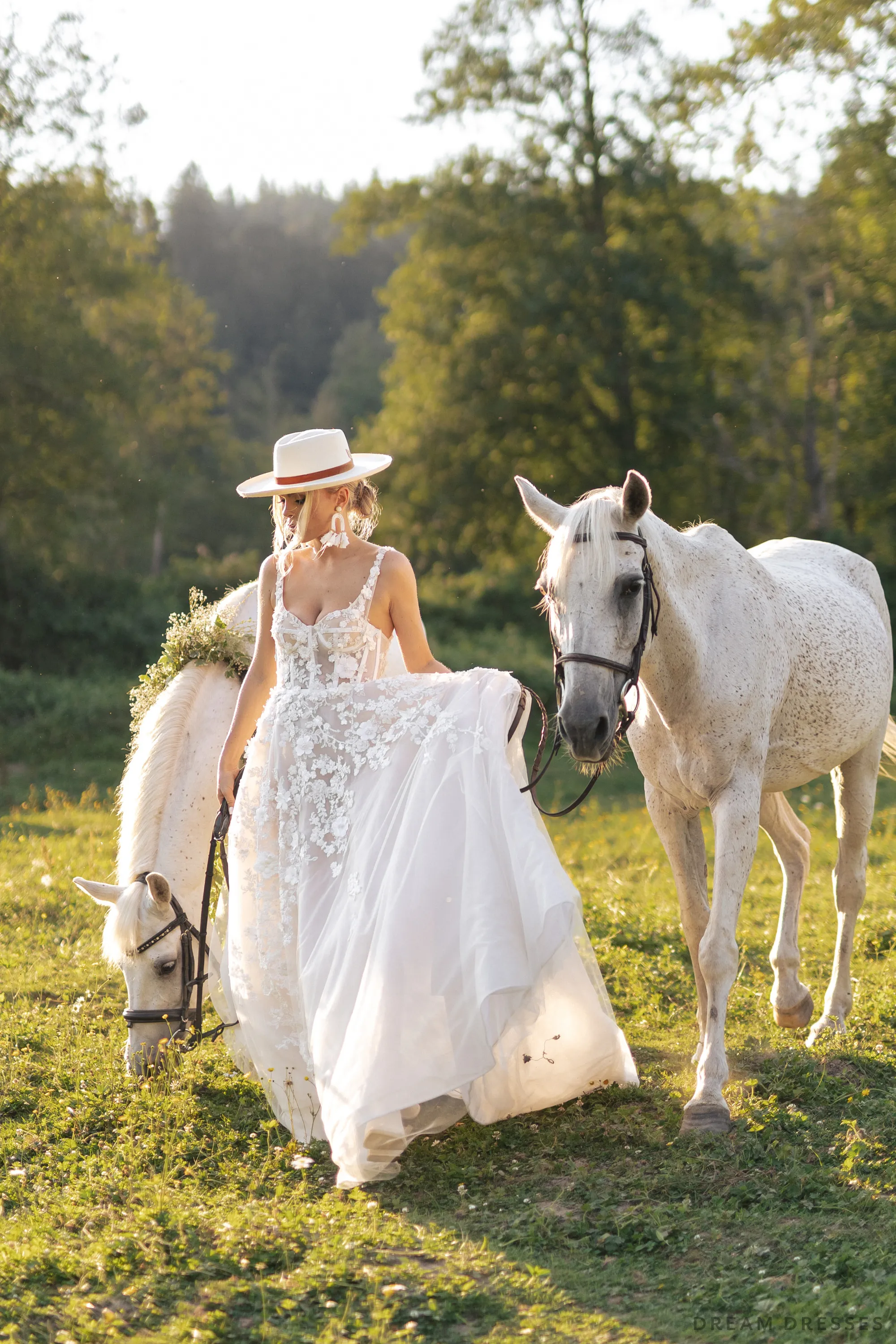 Couture A-line Wedding Gown (#ANNETTA)