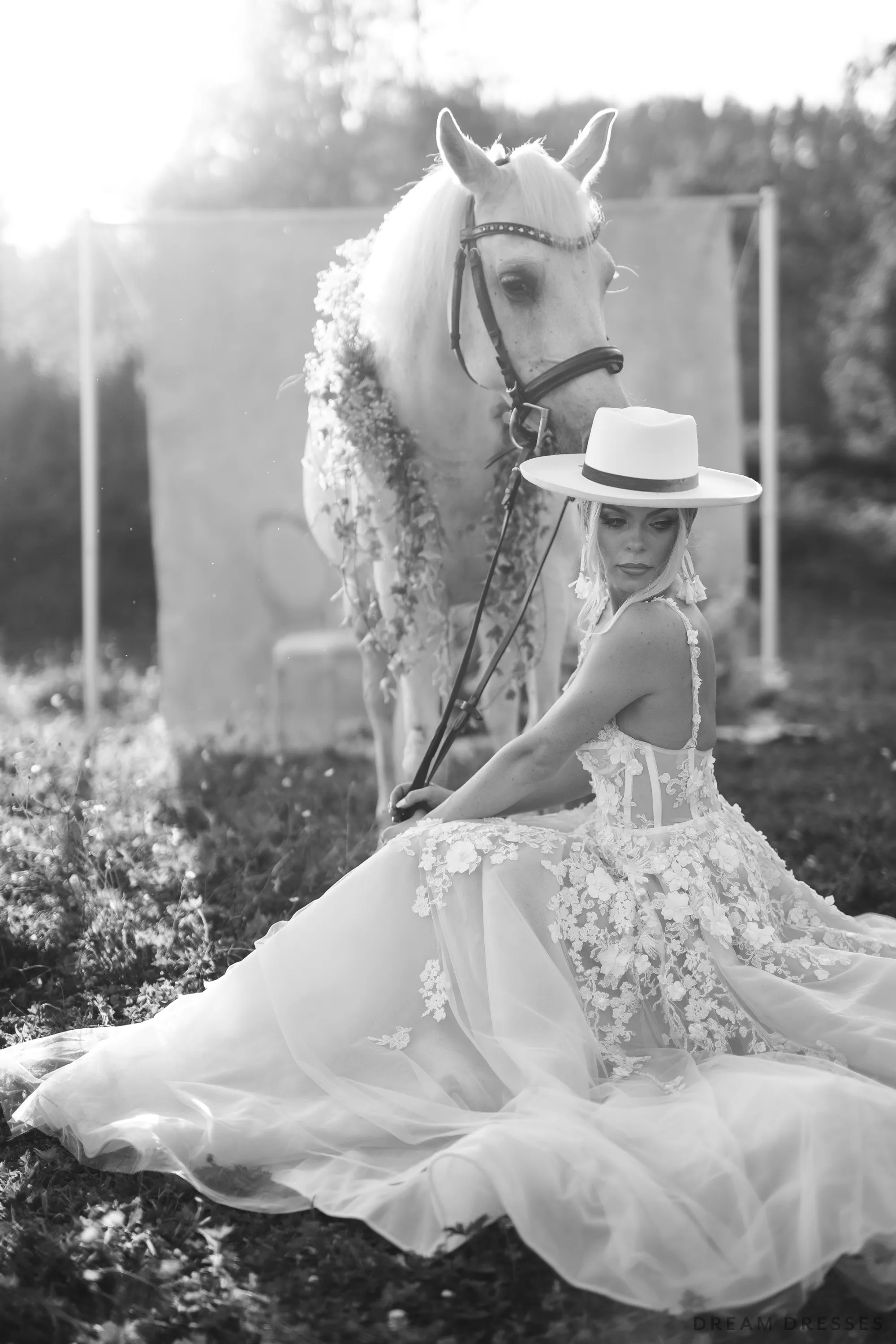 Couture A-line Wedding Gown (#ANNETTA)