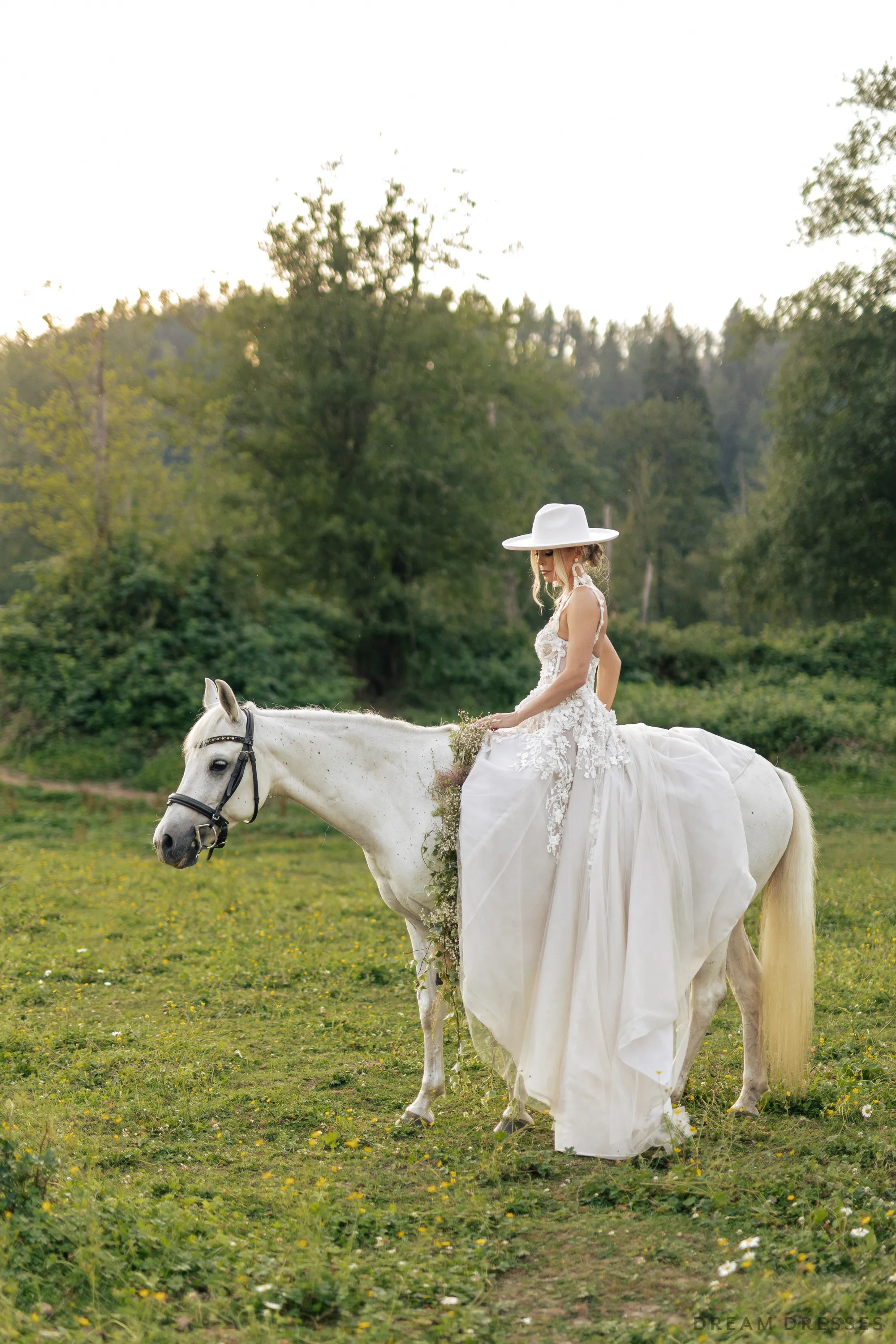 Couture A-line Wedding Gown (#ANNETTA)