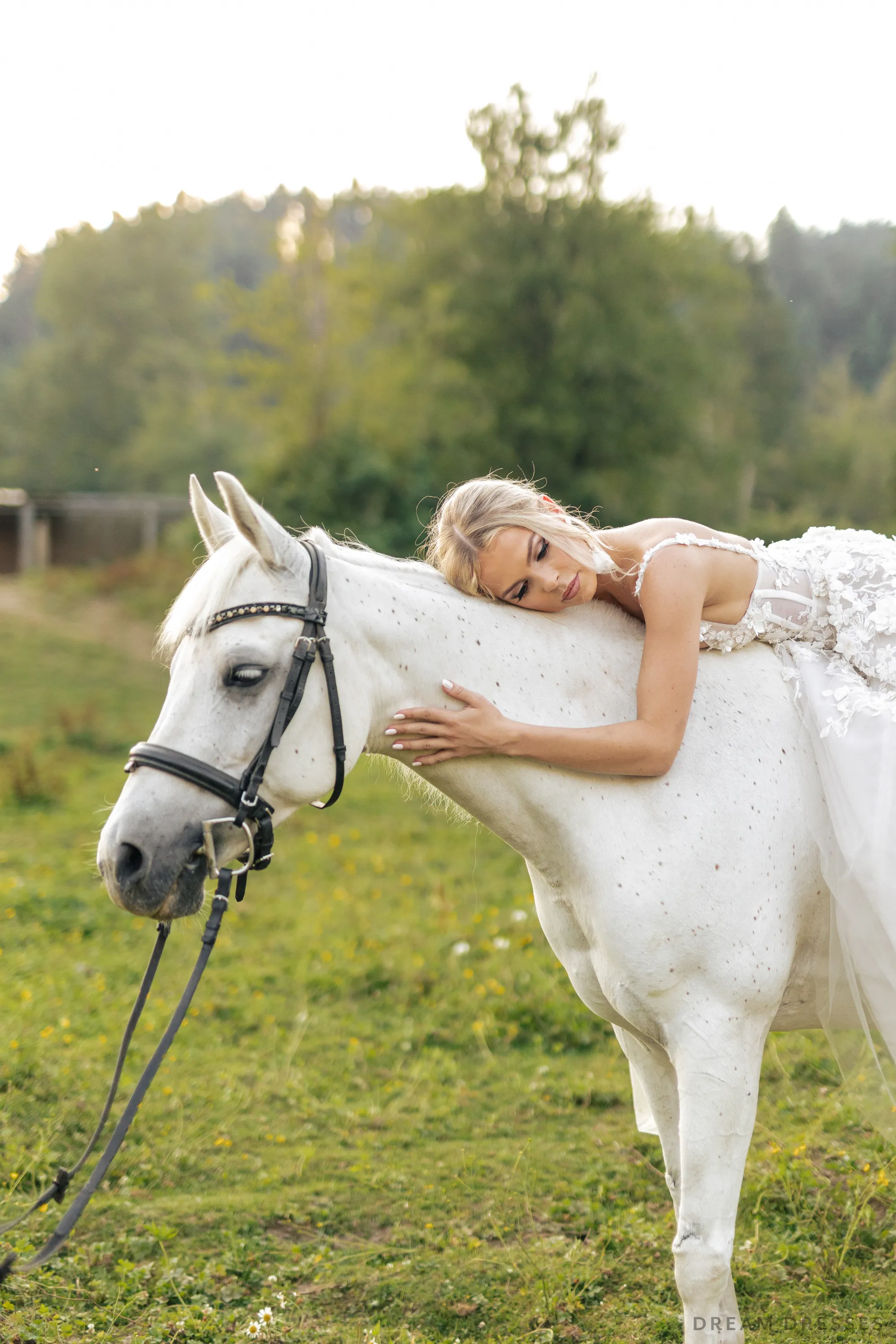 Couture A-line Wedding Gown (#ANNETTA)