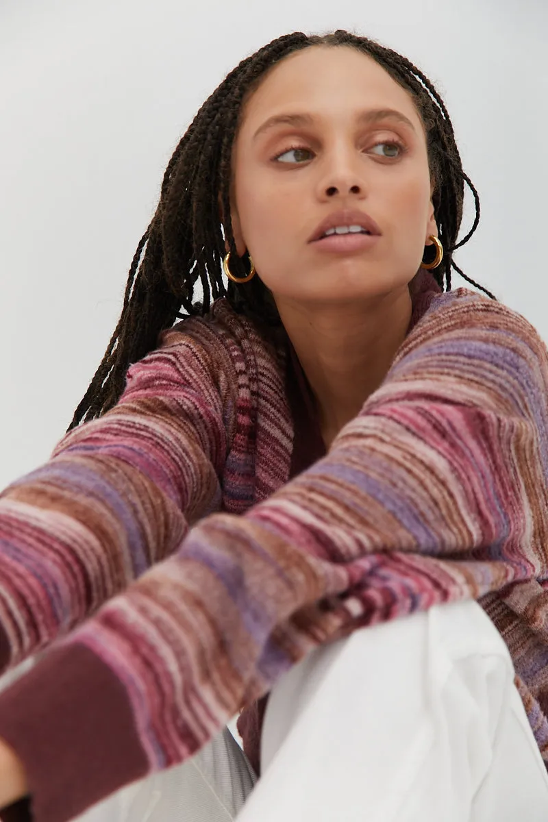 Cropped Cardigan - Candy