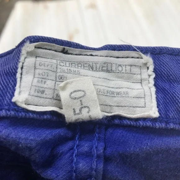 Current/Elliott The Ankle Skinny Royal Blue