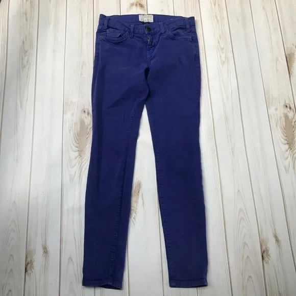 Current/Elliott The Ankle Skinny Royal Blue
