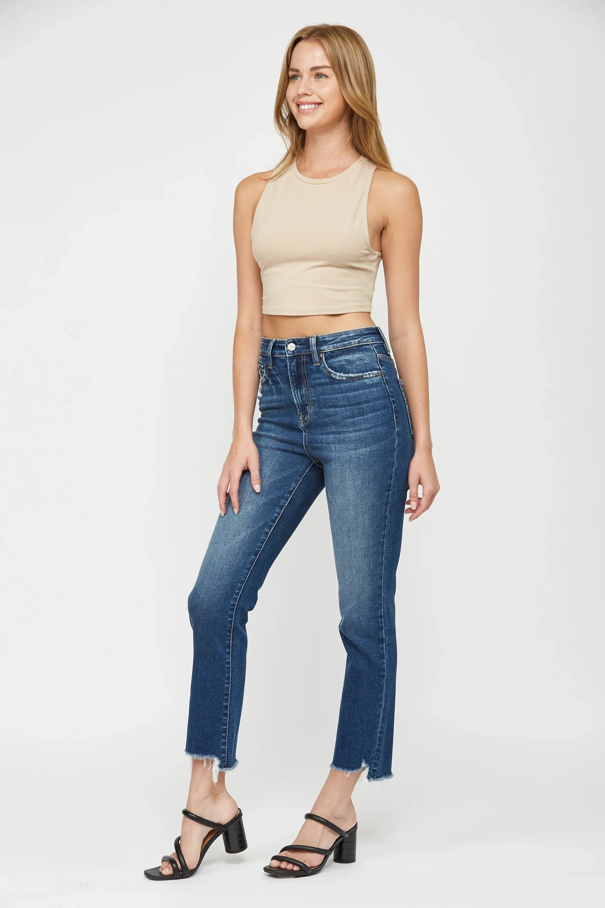 DARK Making the Best Choice Straight Leg Jeans