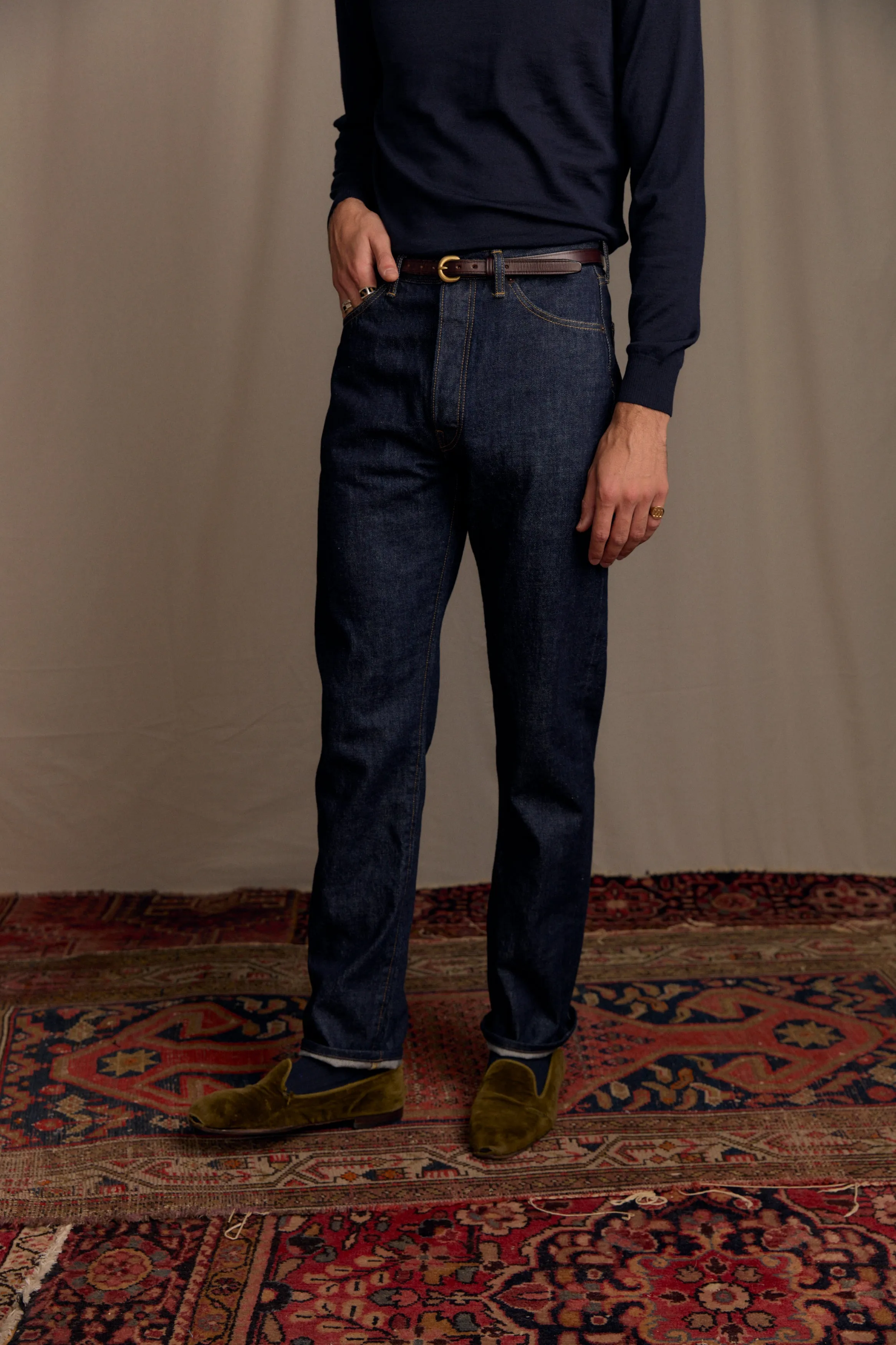 Dark Wash Selvedge Denim