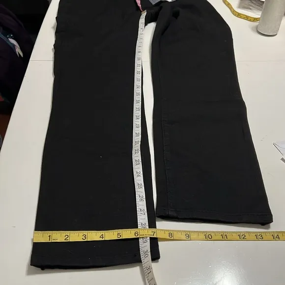 Democracy Ab Solution Straight Leg Black Jeans