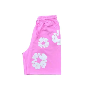 Denim Tears Shorts "COTTON WREATH" Pink New Size XL