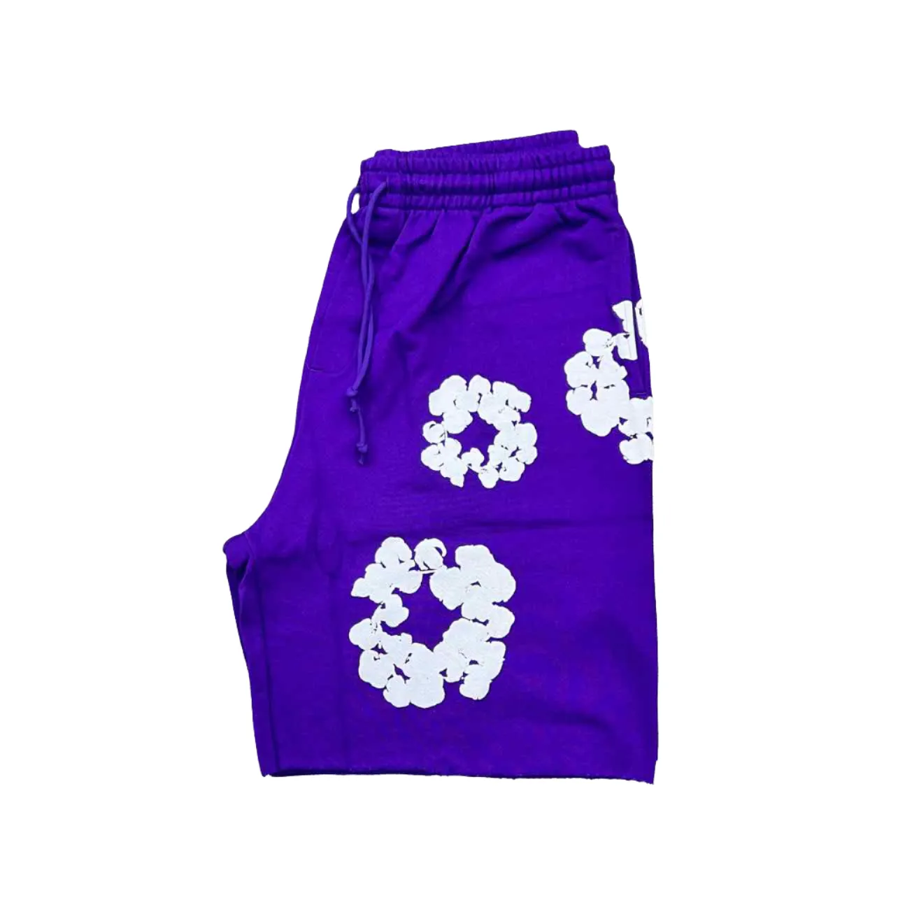 Denim Tears Shorts "COTTON WREATH" Purple New Size XL