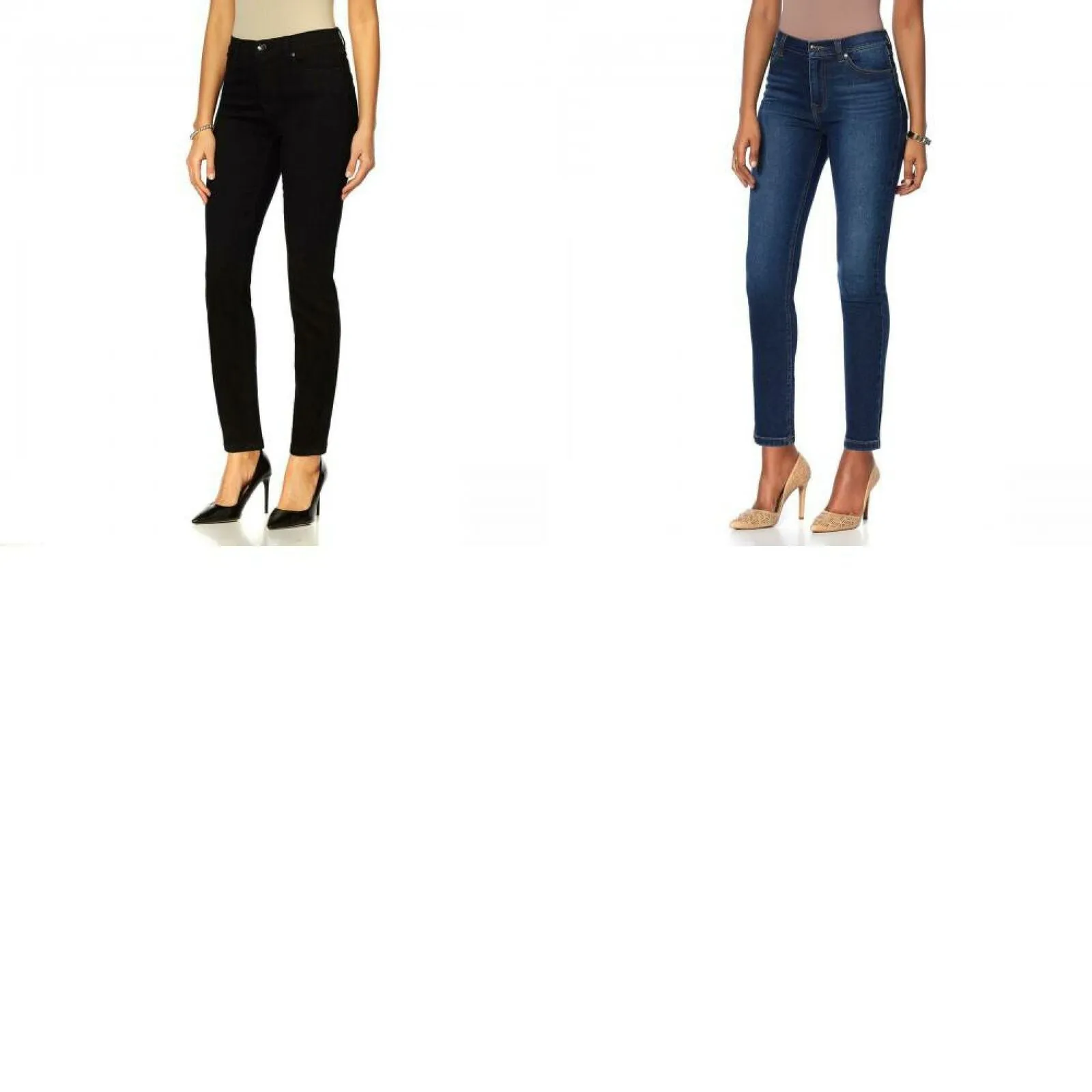 DG2 by Diane Gilman Women's Petite Up Lifter Skinny Jeans