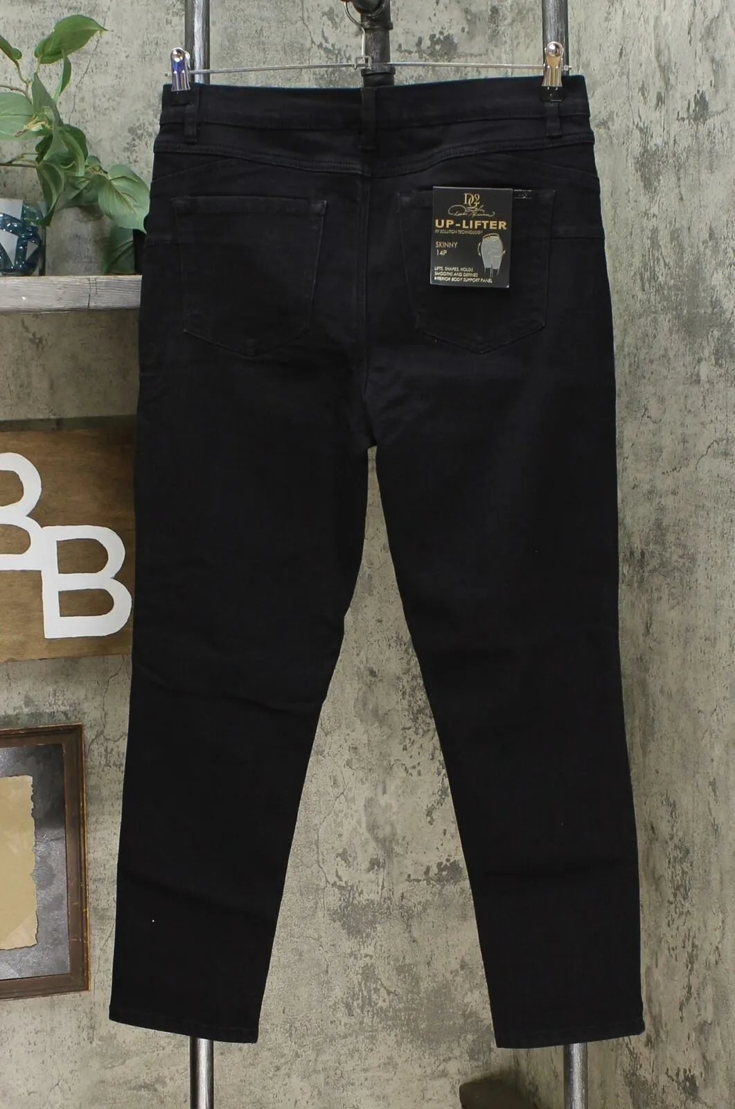 DG2 by Diane Gilman Women's Petite Up Lifter Skinny Jeans