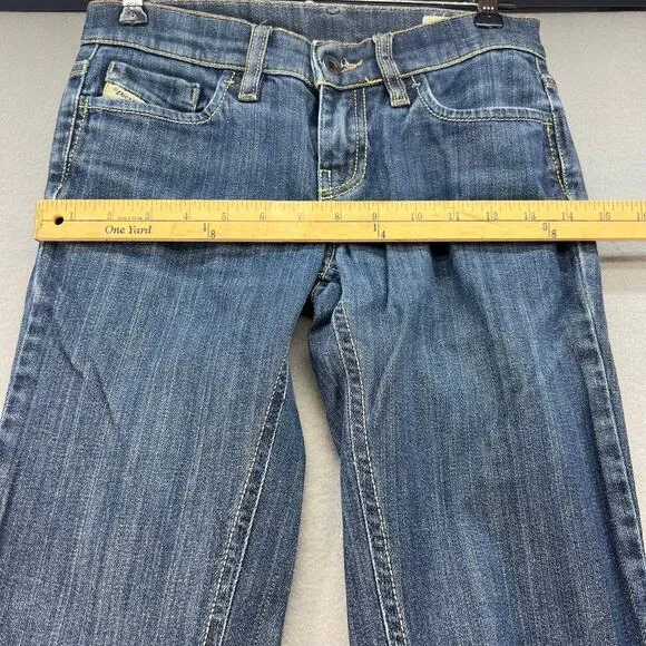 Diesel Liv Women's Straight Jean Size W25 L30 Stretch