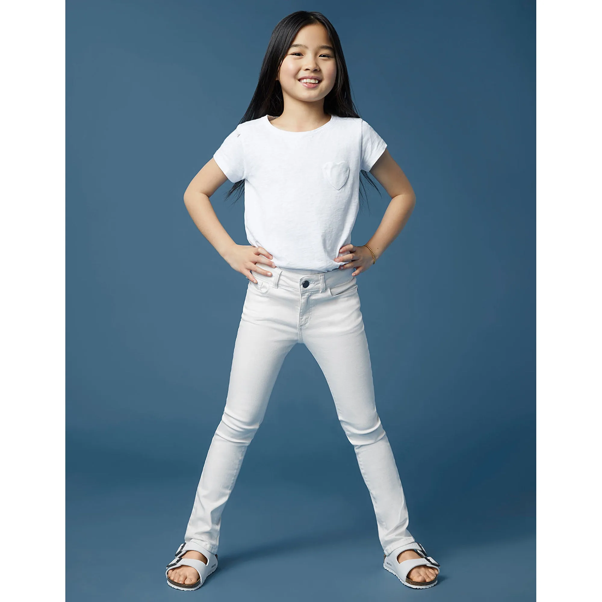DL1961 Chloe White Jeans