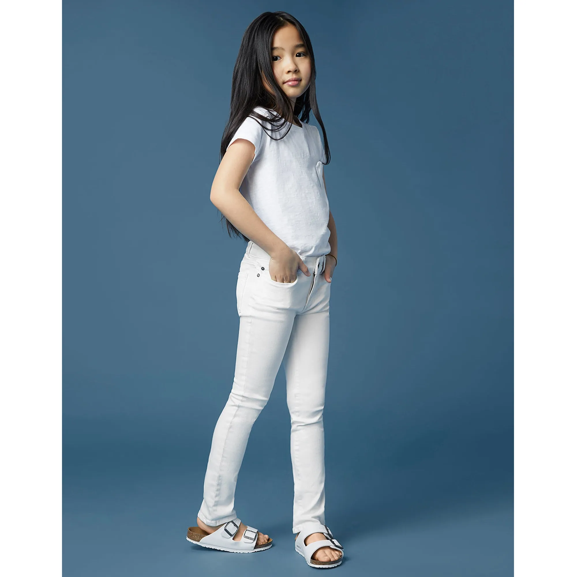 DL1961 Chloe White Jeans