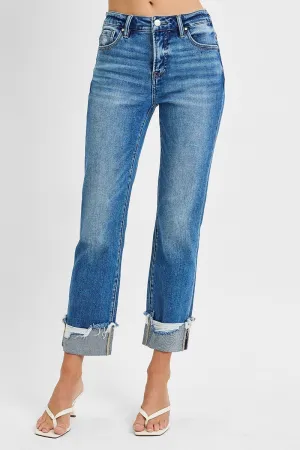 Easton Risen Tummy Control Straight Jeans