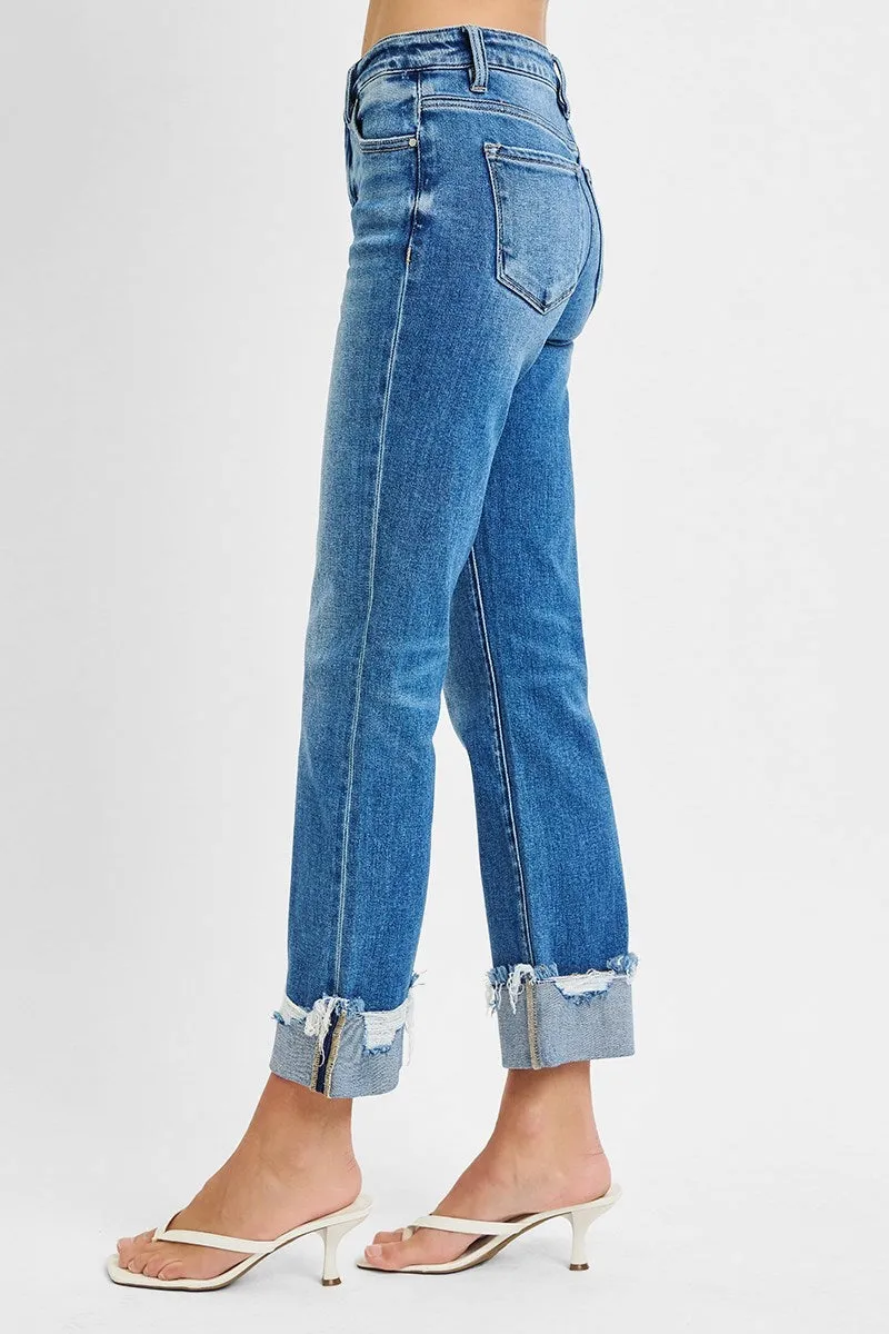 Easton Risen Tummy Control Straight Jeans