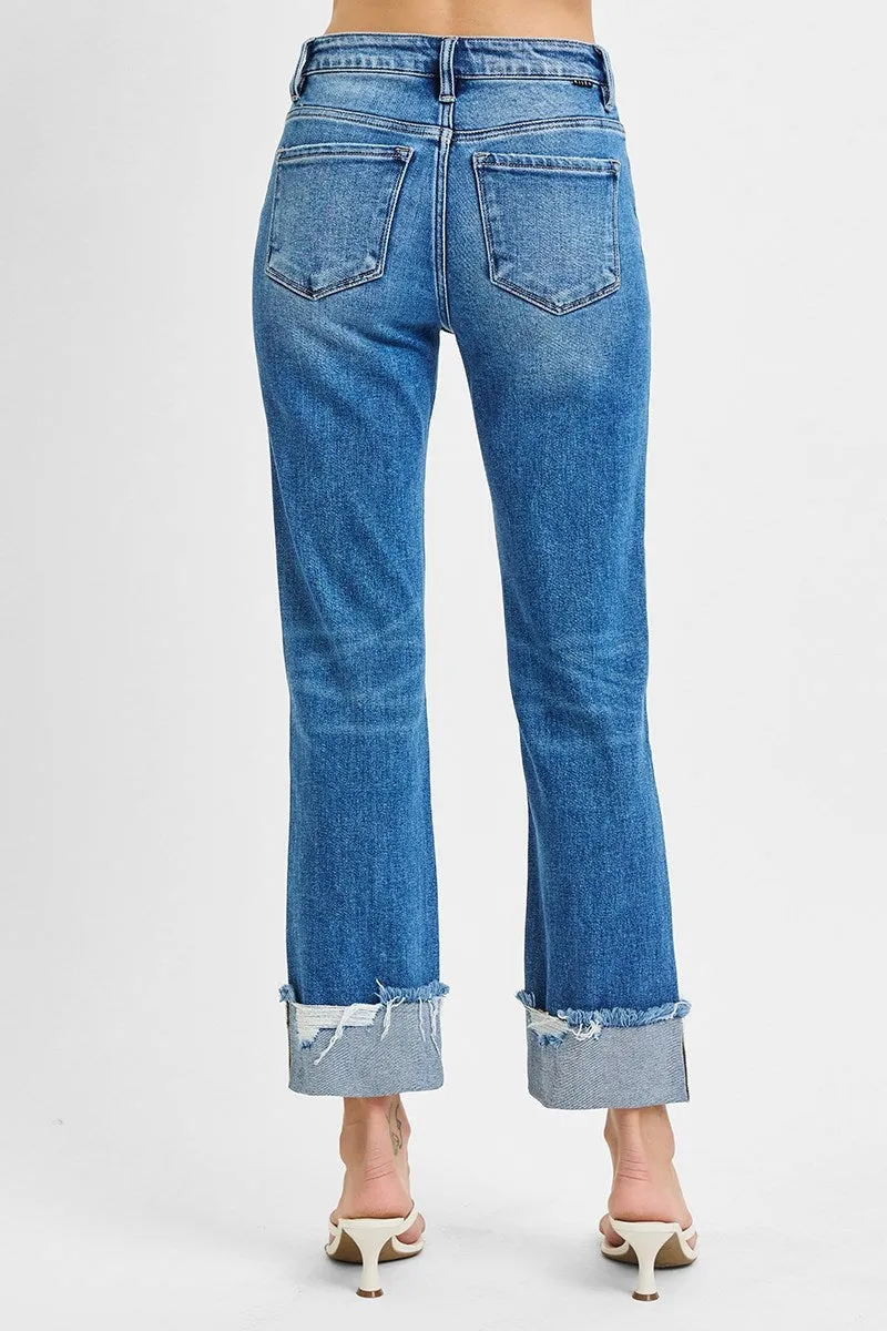 Easton Risen Tummy Control Straight Jeans