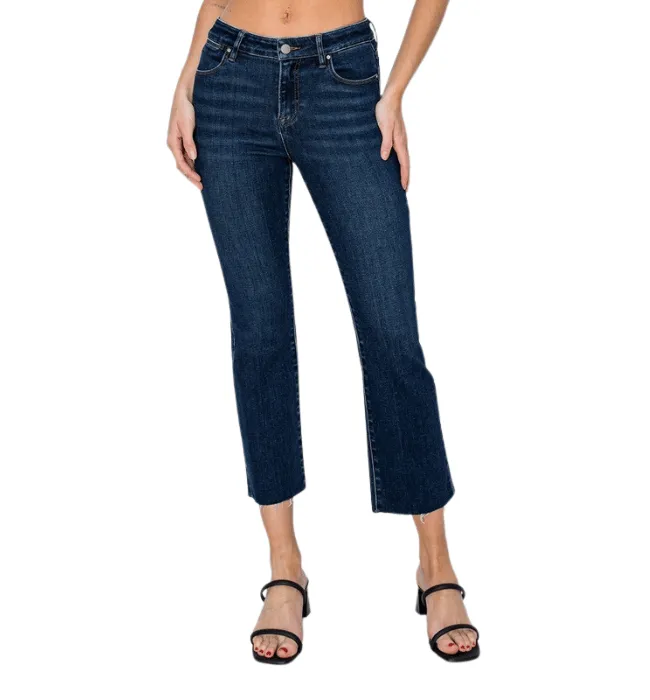 Eliza Dark Mid Rise Jeans