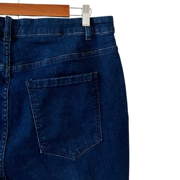 Eloquii NEW Skinny Jeans In Dark Wash Size 18L