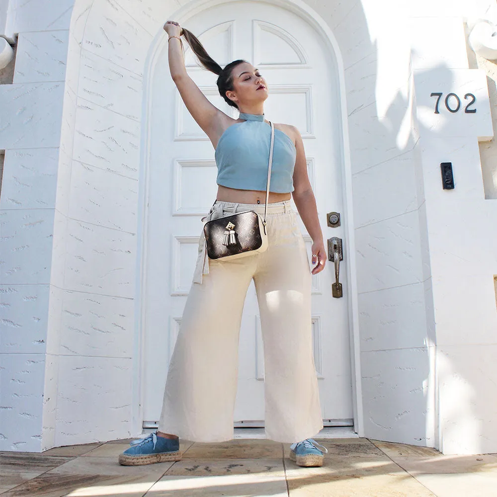 Emma Denim Halter