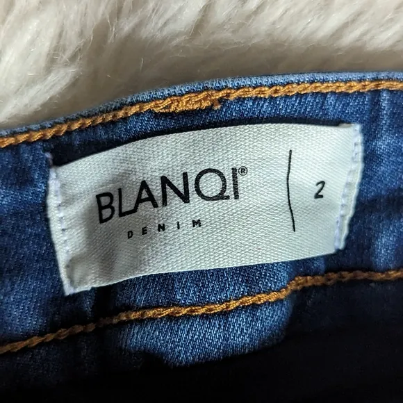 EUC Blanqi Belly Support Skinny Jeans Medium Wash