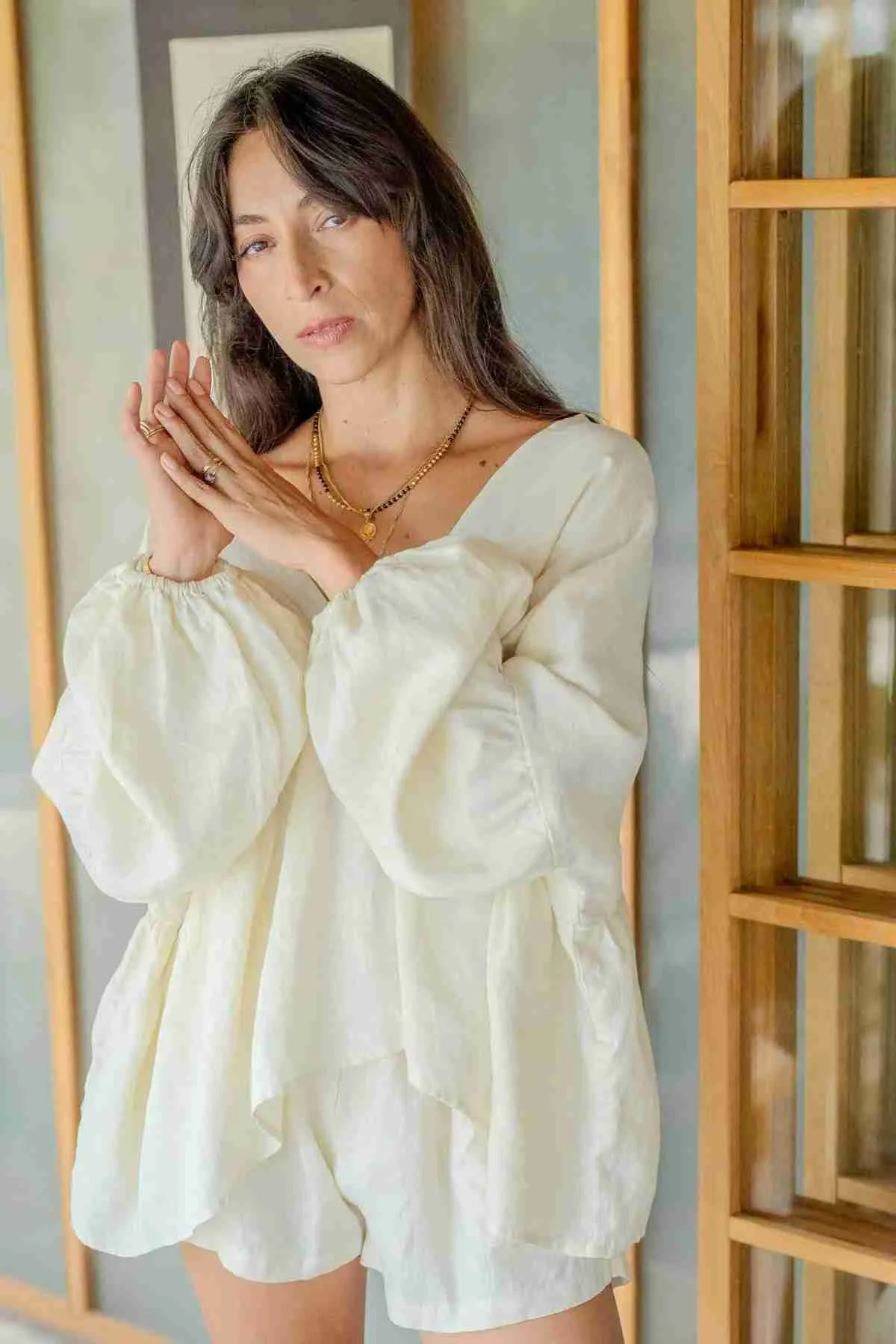 Eva Linen Top