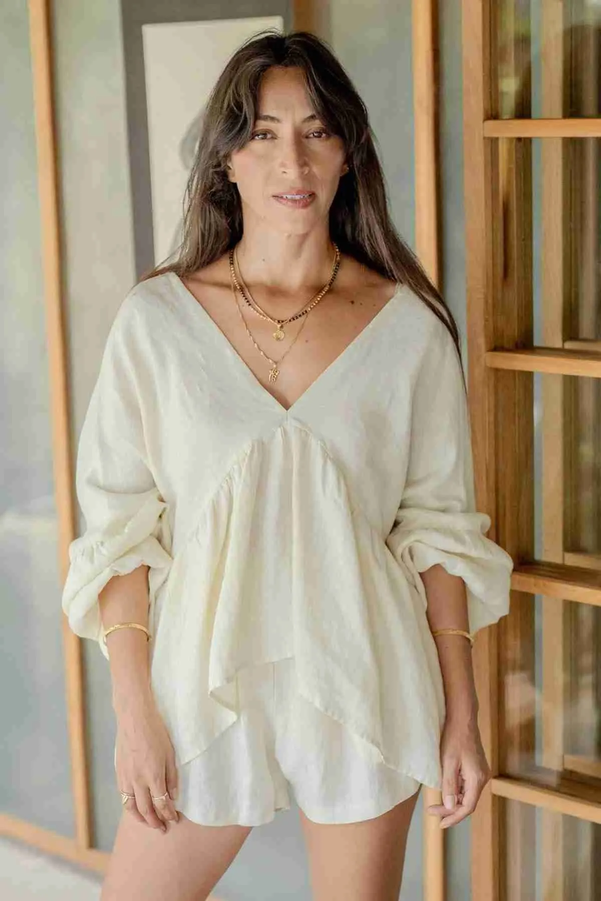 Eva Linen Top