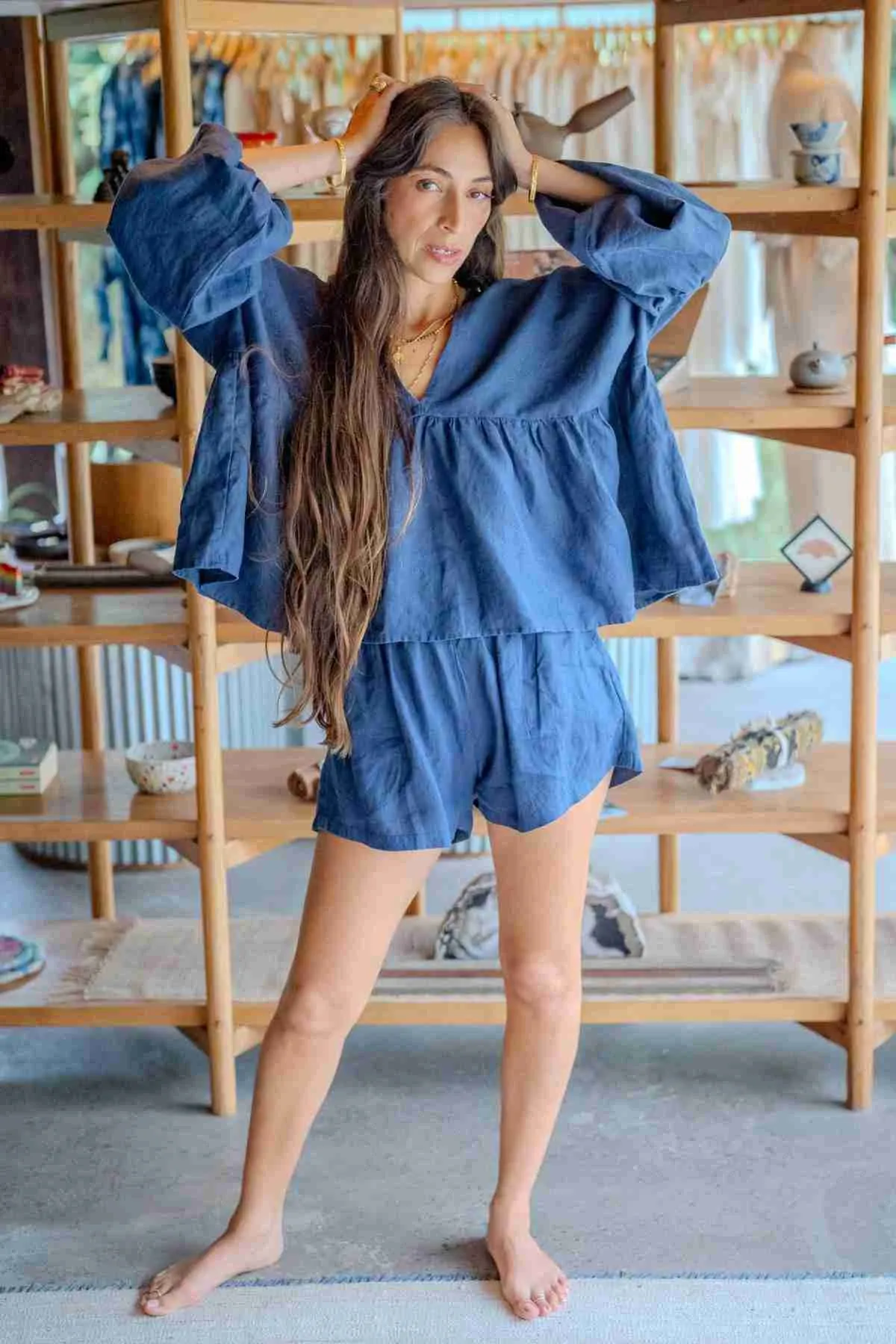 Eva Linen Top