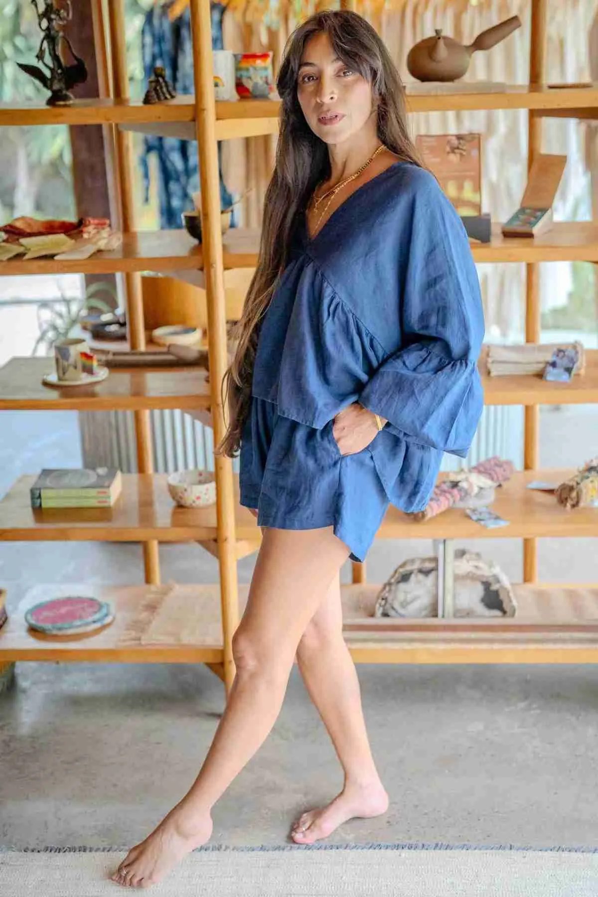 Eva Linen Top