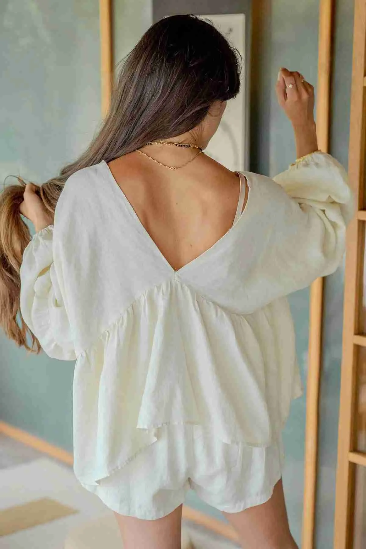 Eva Linen Top