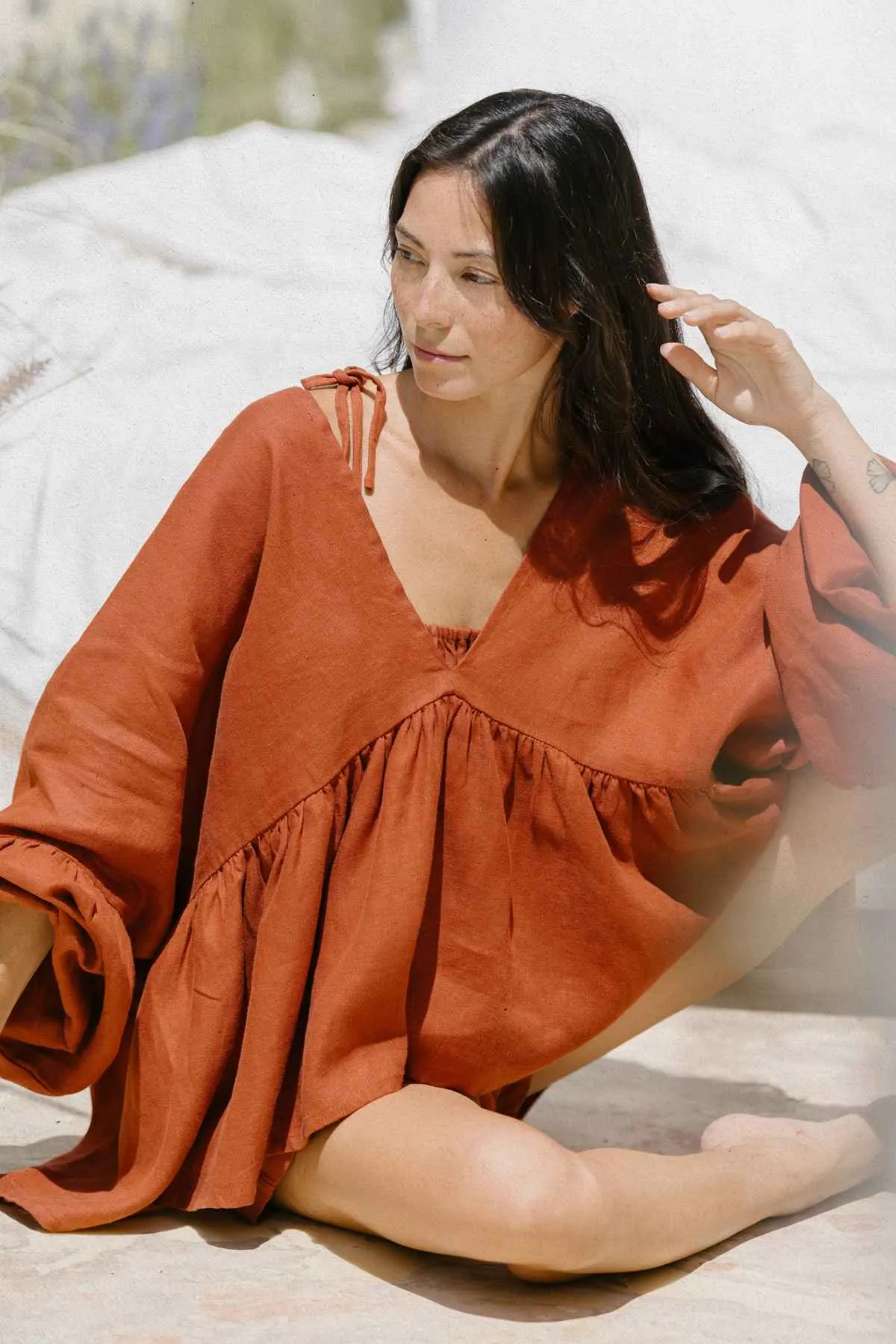 Eva Linen Top