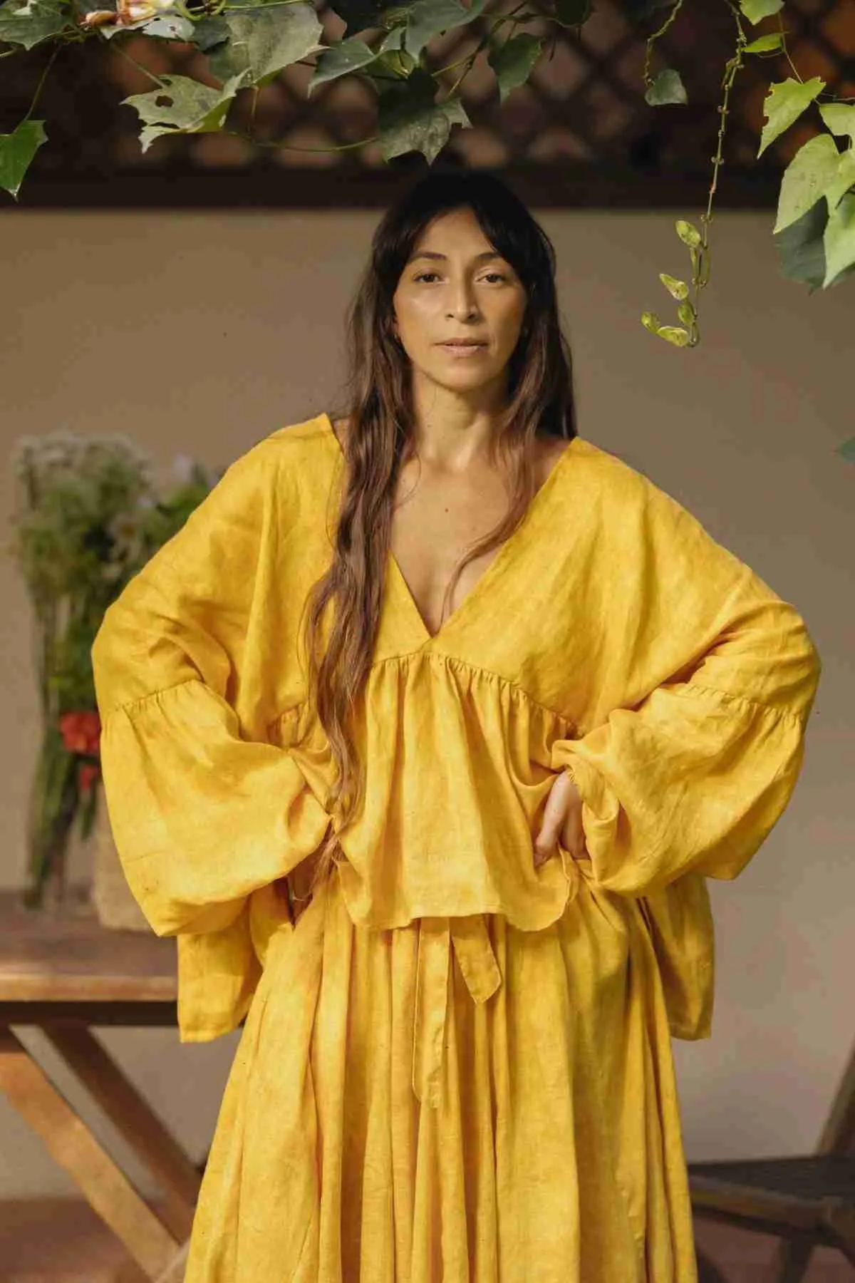 Eva Linen Top