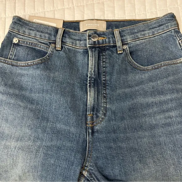 Everlane The Way High Slim Jean Medium Blue Size 28 NWT