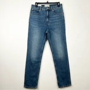 Everlane The Way High Slim Jean Medium Blue Size 28 NWT