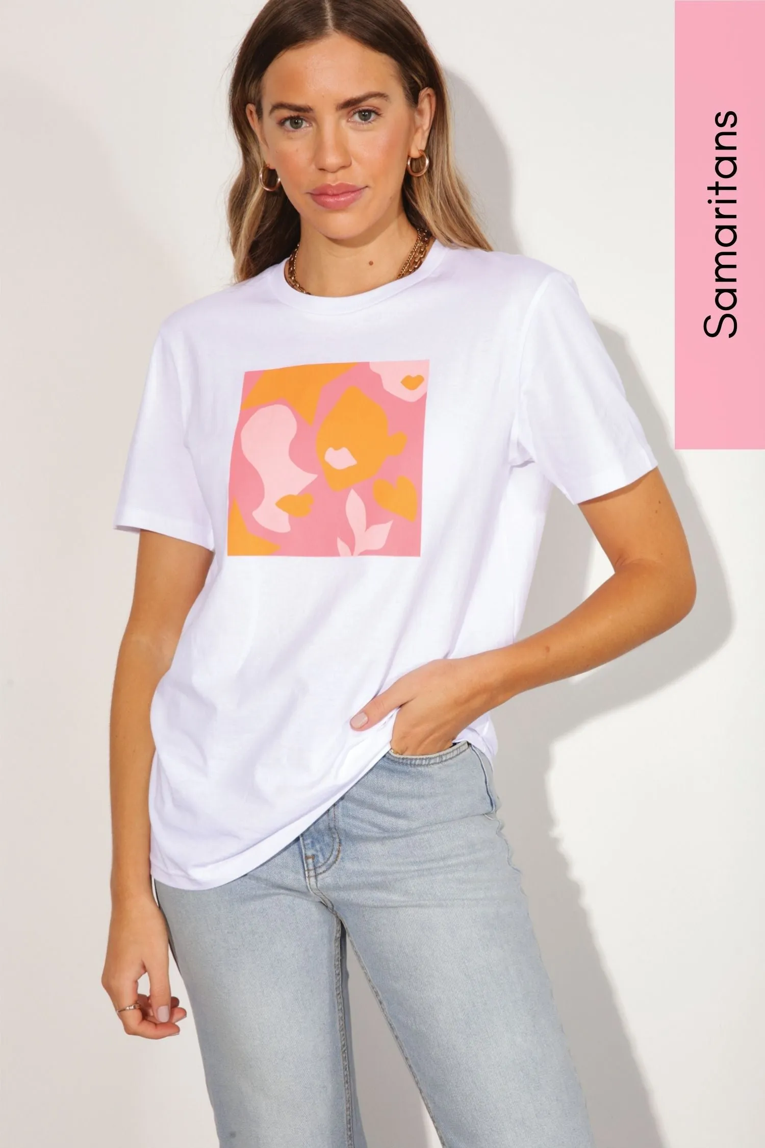 Faces Print Tee
