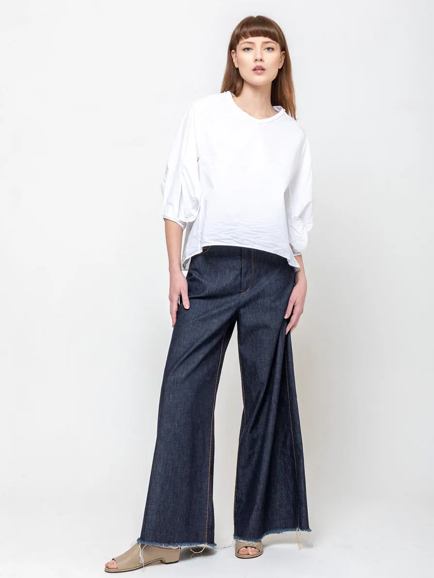 Fine Cotton Shirt - White