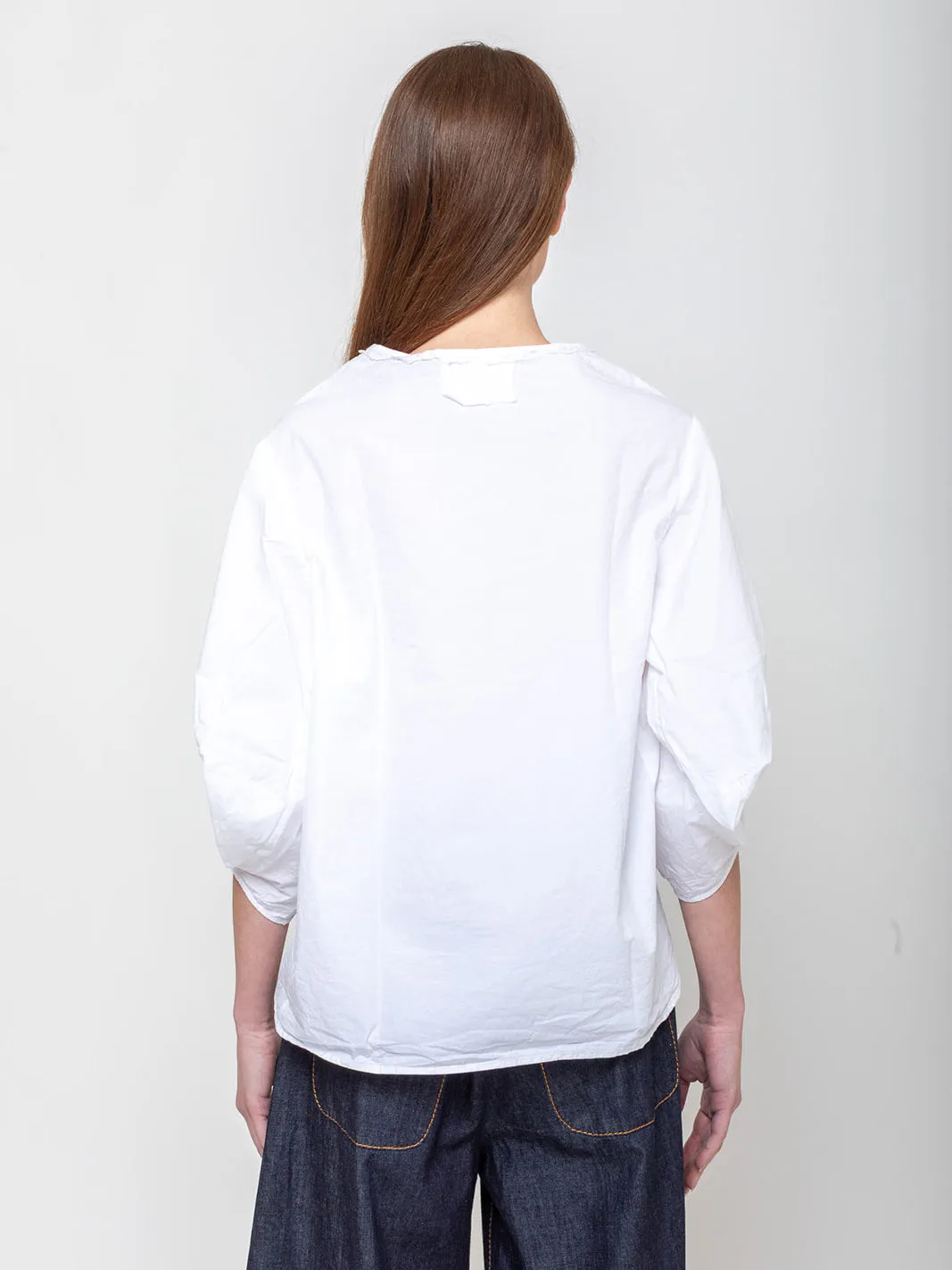 Fine Cotton Shirt - White