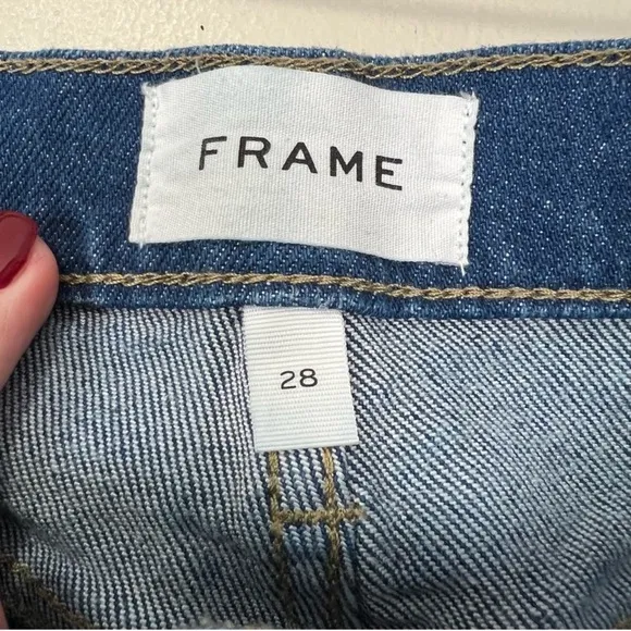 Frame Blue Le Nouveau Straight Leg jeans