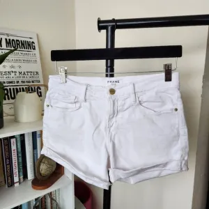 Frame Le Cutoff Rolled Hem Shorts