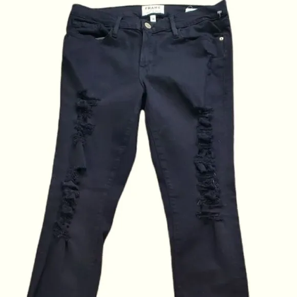 Frame Black Le Skinny de Jeanne Jeans