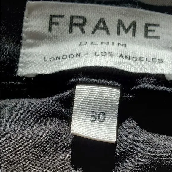Frame Black Le Skinny de Jeanne Jeans