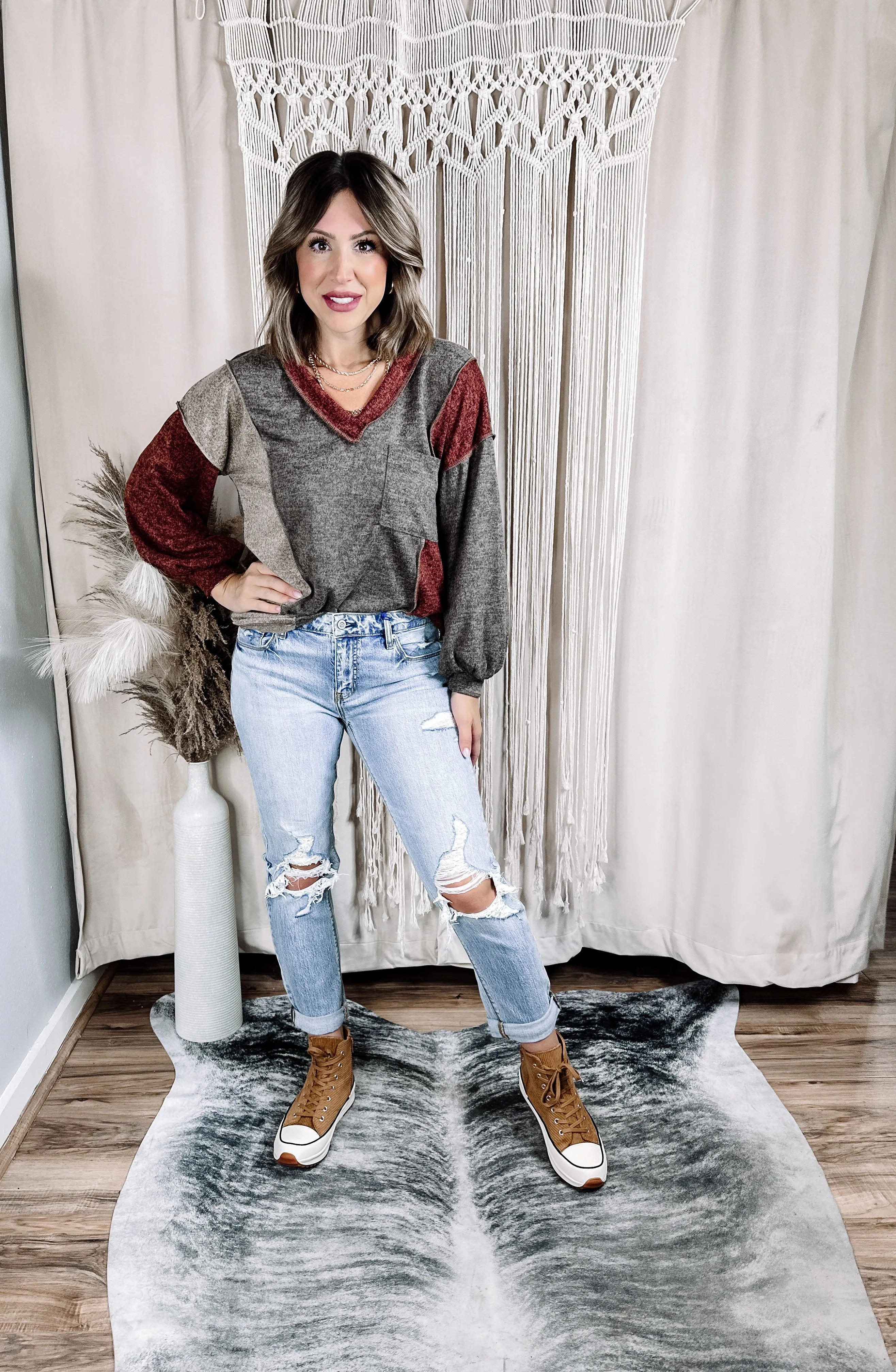 Frankie Mid Rise Girlfriend Jean