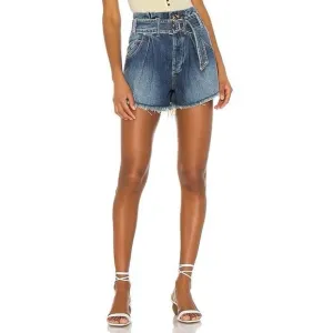 Free People See You Sometime Cutoff Denim Shorts Size large