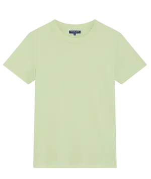 Frescobol Carioca Green Lucio Linen-cotton T-shirt UK M