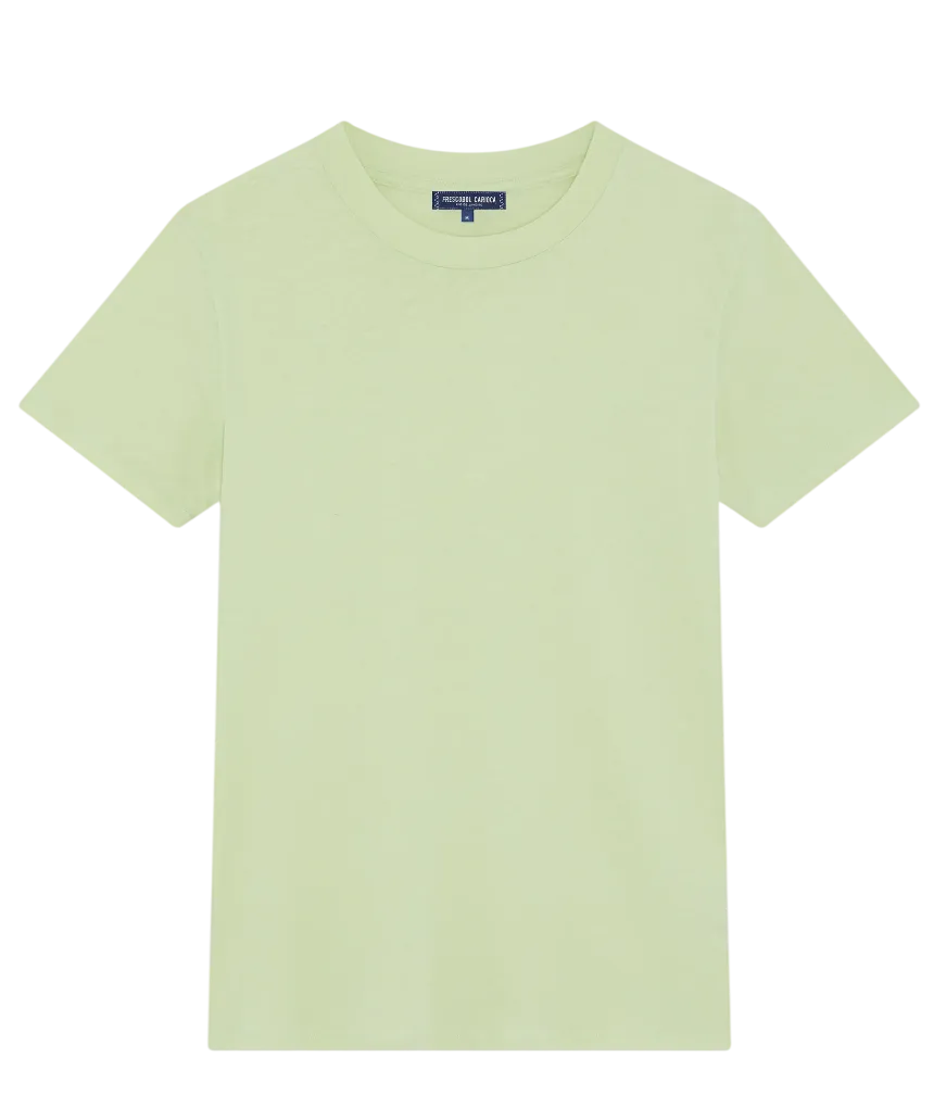 Frescobol Carioca Green Lucio Linen-cotton T-shirt UK M