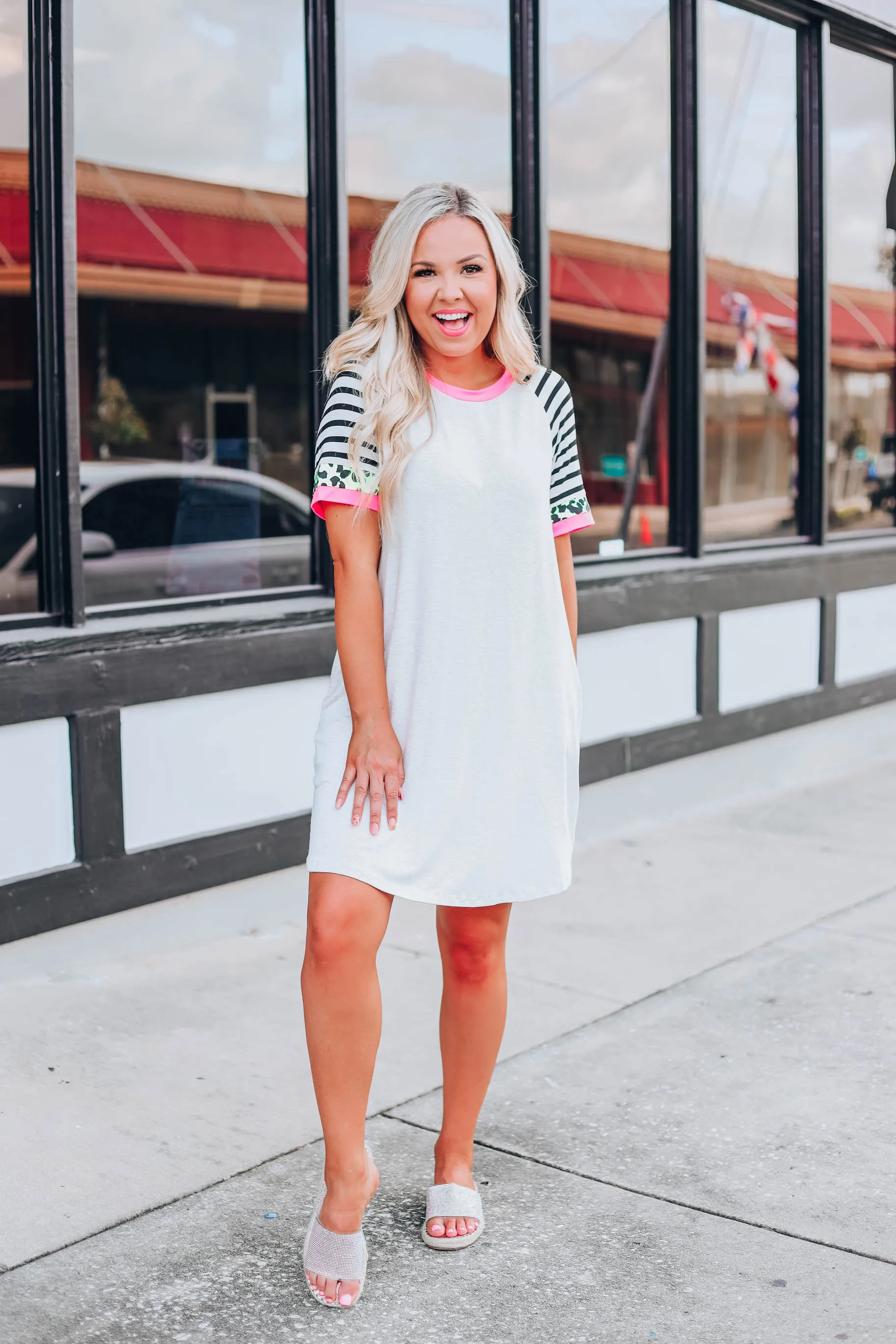 Fun and Fierce T-Shirt Dress