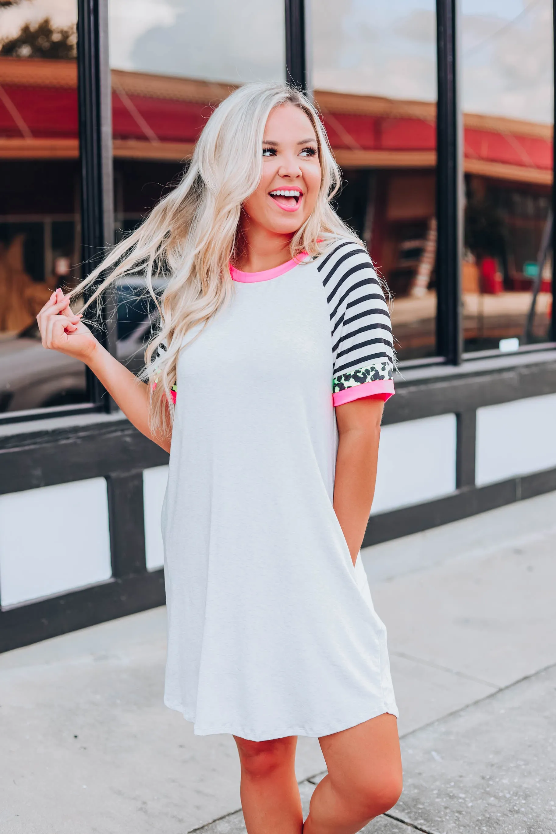 Fun and Fierce T-Shirt Dress