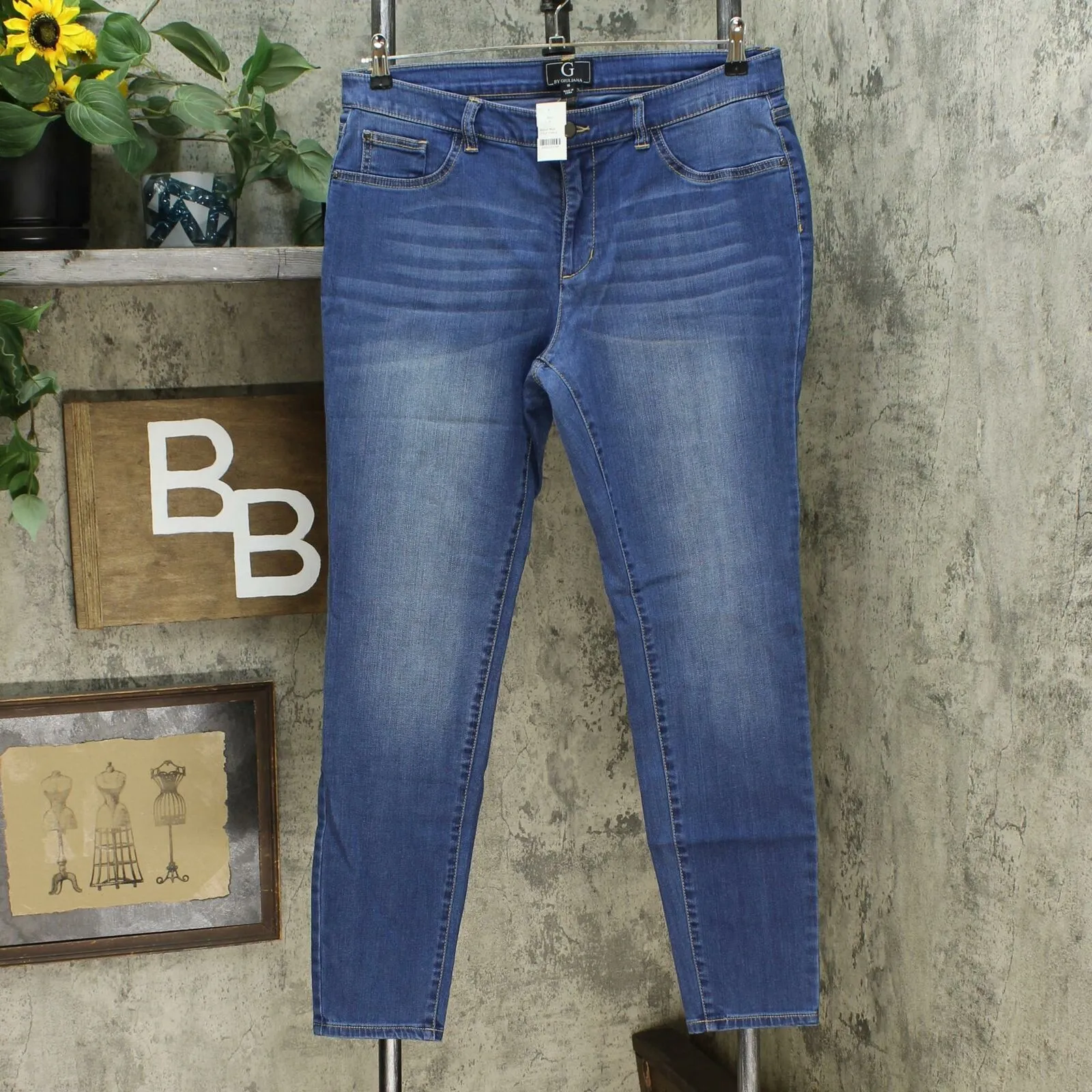 G by Giuliana Women's Downtown Denim Skinny Jeans