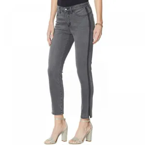 G by Giuliana Women's G-Sculpt Side Stripe Slit Ankle Jeans