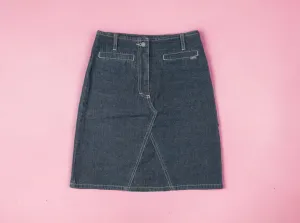GIRL SIZE 9/10 YEARS - ESPRIT JUNIOR, Long Denim Skirt EUC B52