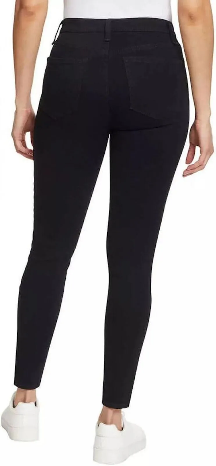 Gloria Vanderbilt Women's The Always Perfect High Rise Skinny Denim Jean Black S